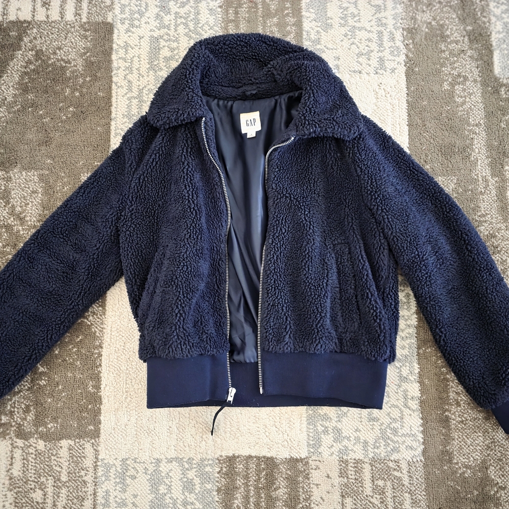 GAP Deep Blue Fleece Jacket